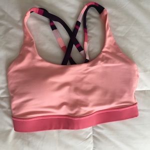 Lululemon Athletica Pink sports bra